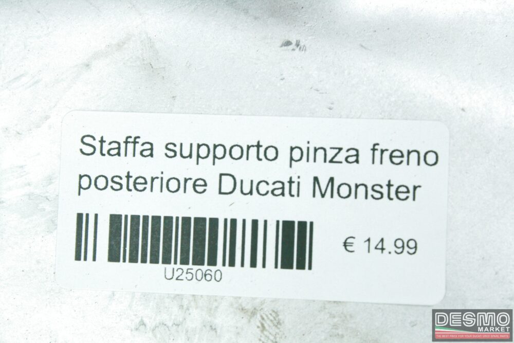 Staffa supporto pinza freno posteriore Ducati Monster
