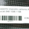 Supporto cruscotto carbonio ATR Ducati 848 1098 1198