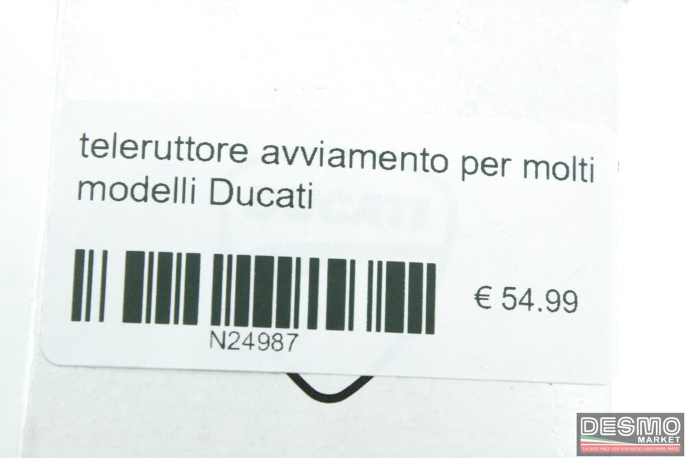 Teleruttore avviamento per molti modelli Ducati