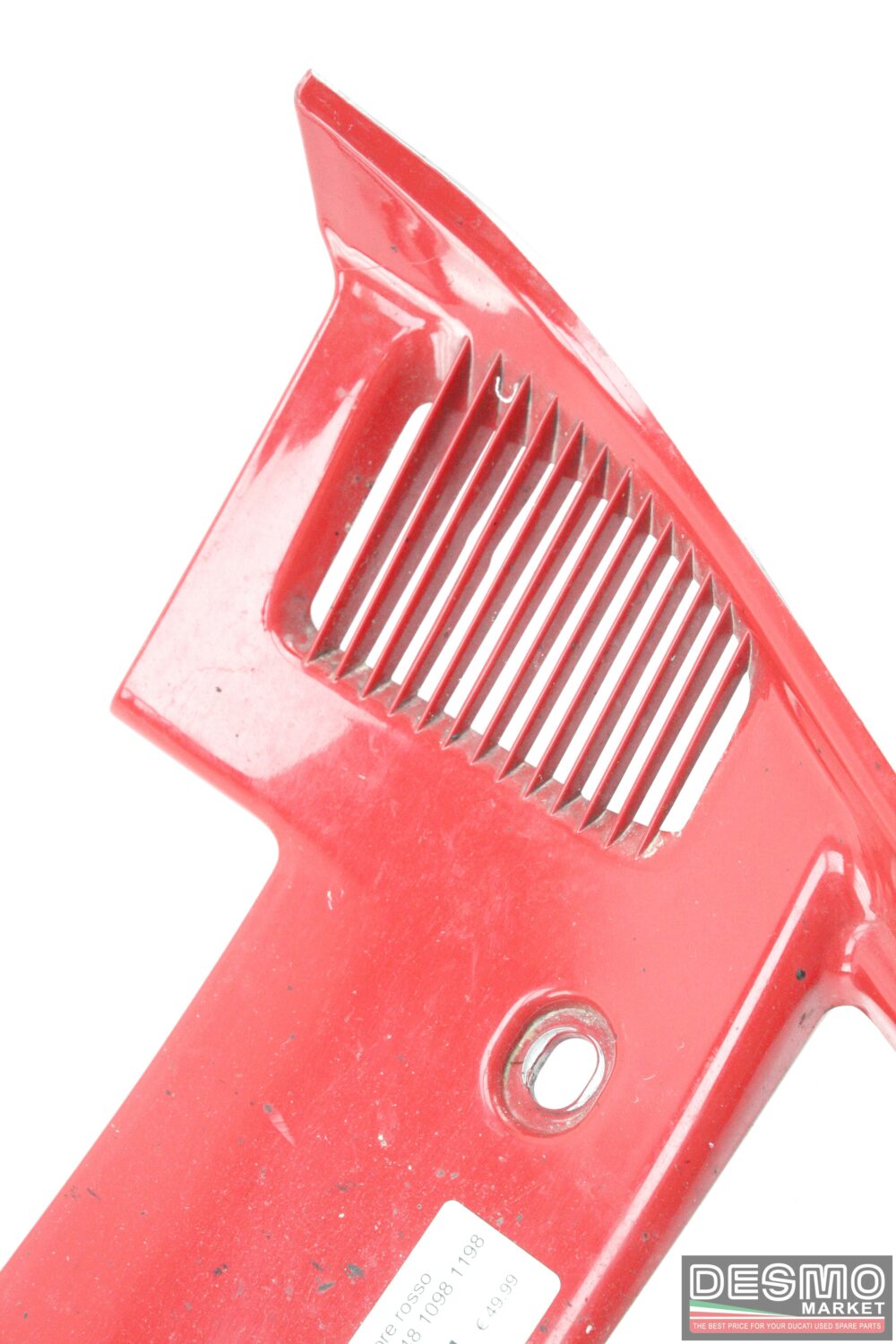 Triangolo radiatore rosso originale Ducati 848 1098 1198