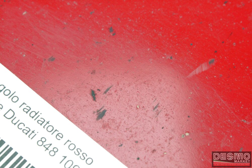 Triangolo radiatore rosso originale Ducati 848 1098 1198