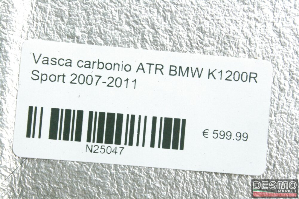 Vasca carbonio ATR BMW K1200R Sport 2007-2011