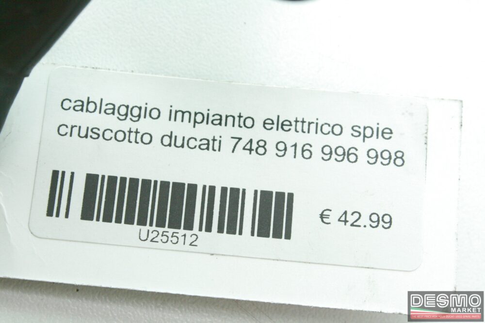 Cablaggio impianto elettrico spie cruscotto Ducati 748 916 996 998