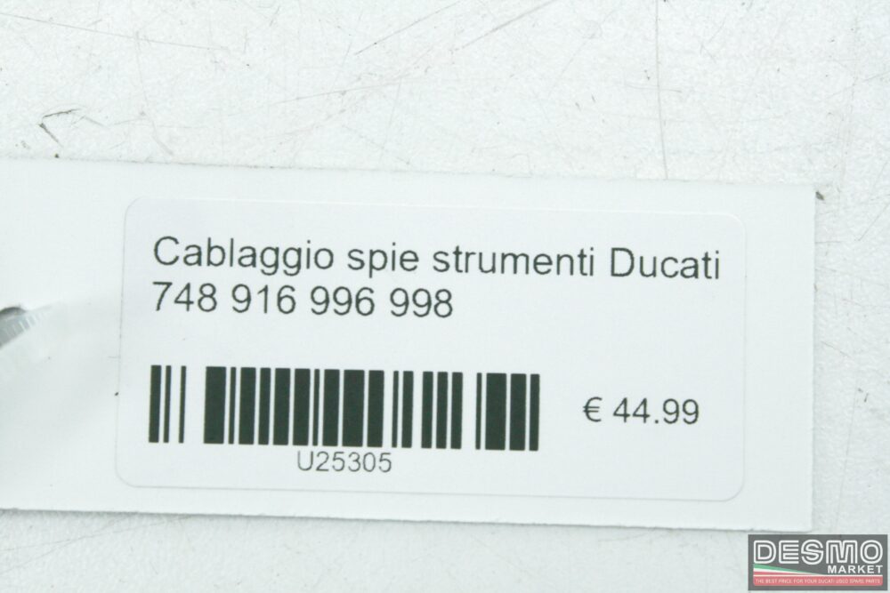 Cablaggio spie strumenti Ducati 748 916 996 998