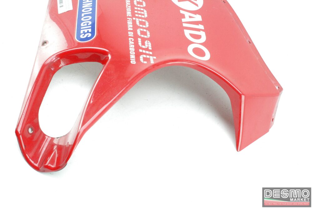 Low red left side fairing Ducati 998S - Image 5