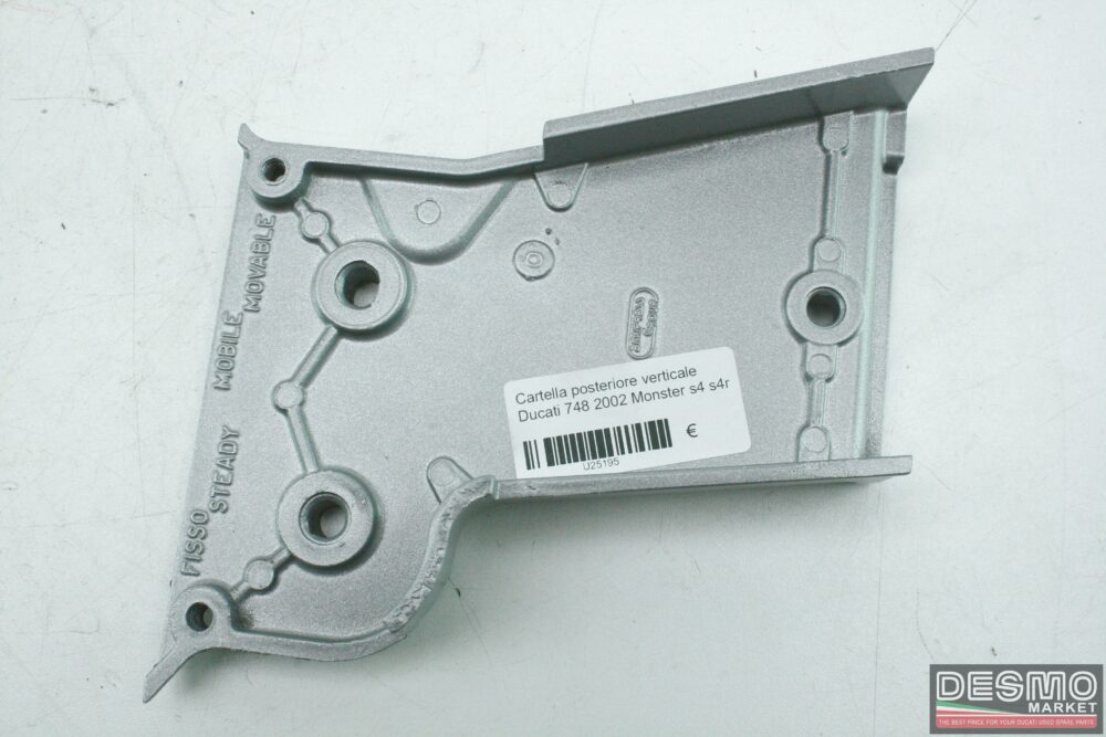 Cartella posteriore verticale Ducati 748 2002 Monster s4 s4r
