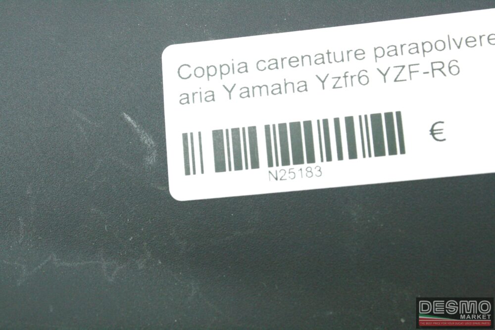 Coppia carenature parapolvere aria Yamaha Yzfr6 YZF-R6