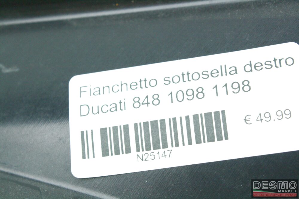 Fianchetto sottosella destro Ducati 848 1098 1198