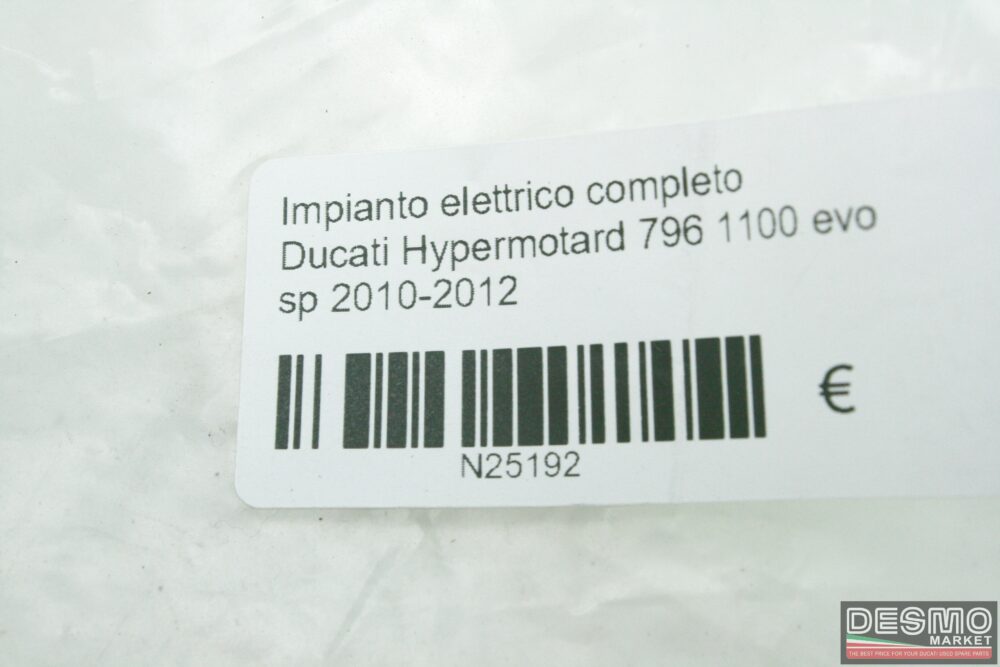 Impianto elettrico completo Ducati Hypermotard 796 1100 evo 2010-2012