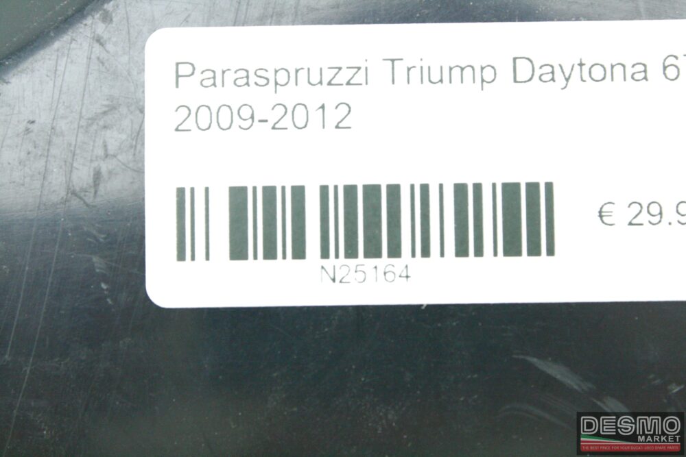 Paraspruzzi Triumph Daytona 675 2009-2012
