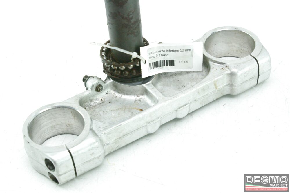 Piastra sterzo inferiore 53 mm Ducati 748 base