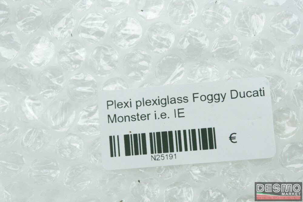 Plexi plexiglass Foggy Ducati Monster i.e. IE
