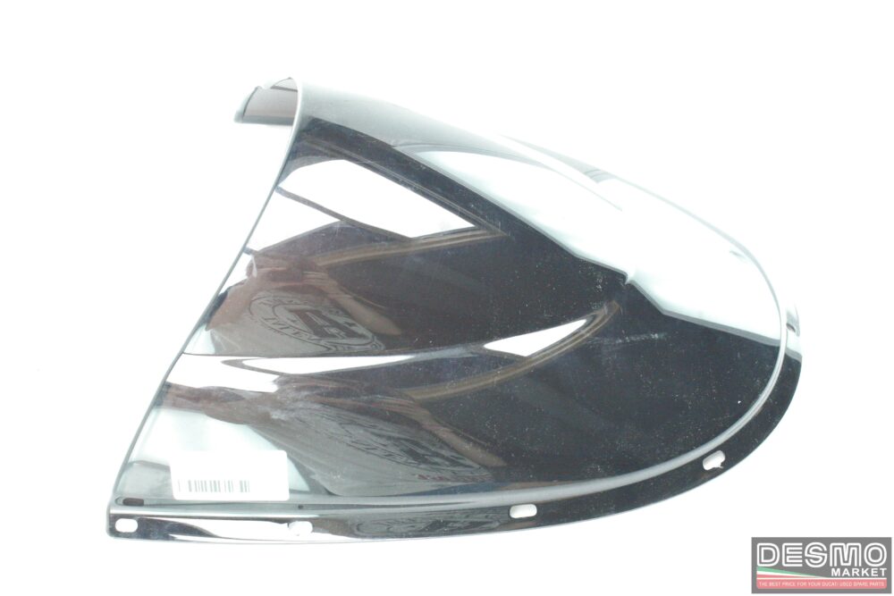 Plexi plexiglass windshield black double bubble Ducati 748 916 996 998 - Image 2