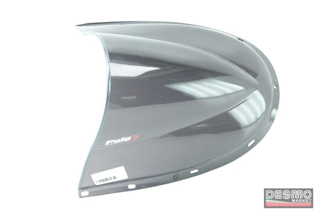 Plexi plexiglass parabrezza nero doppia bolla Ducati 748 916 996 998