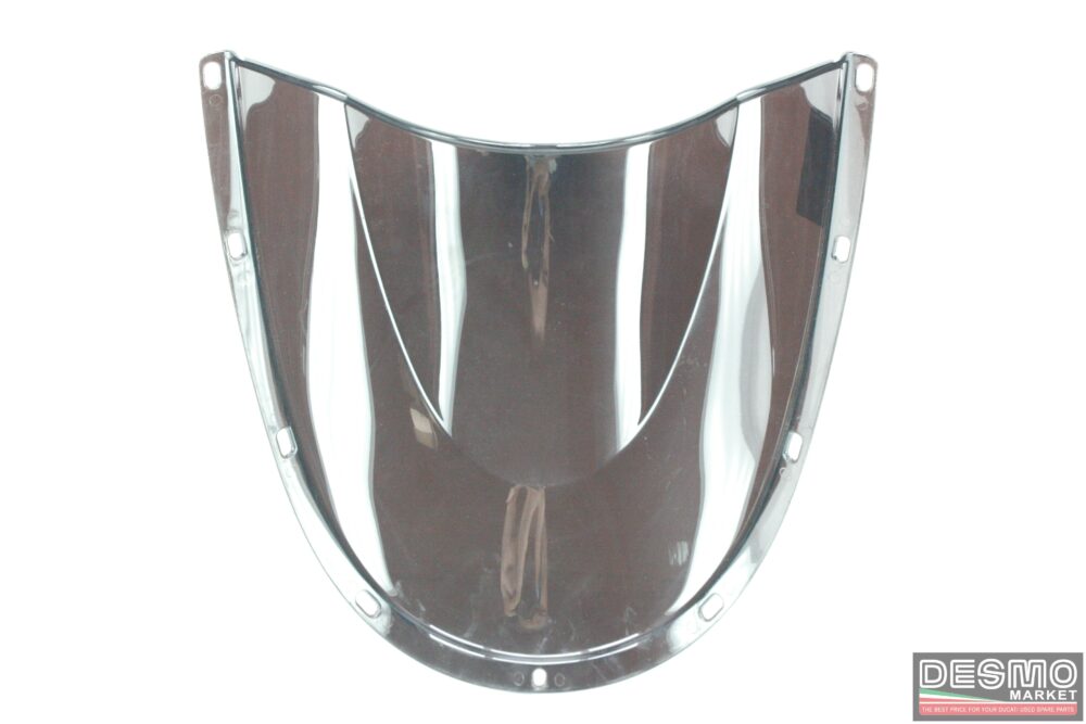 Plexi plexiglass windshield black double bubble Ducati 748 916 996 998 - Image 3
