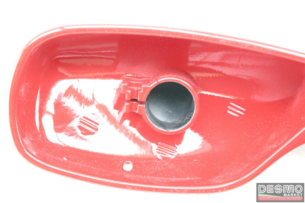 Specchio retrovisore sinistro rosso senza vetro Ducati 748 916 996 998