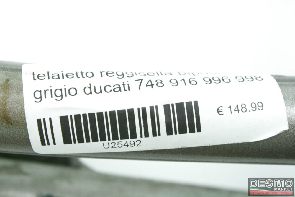 Telaietto reggisella biposto grigio Ducati 748 916 996 998