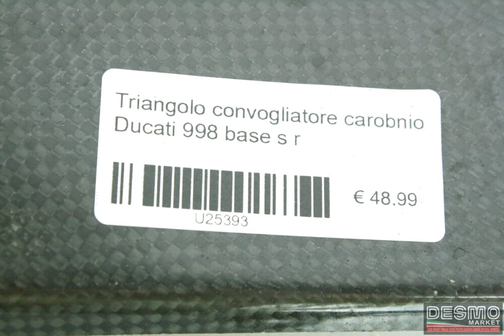 Triangolo convogliatore carbonio Ducati 998 base s r