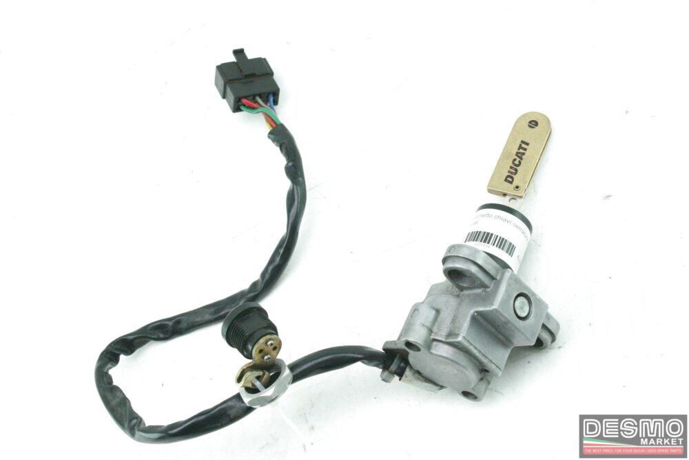 Saddle lock key block Ducati