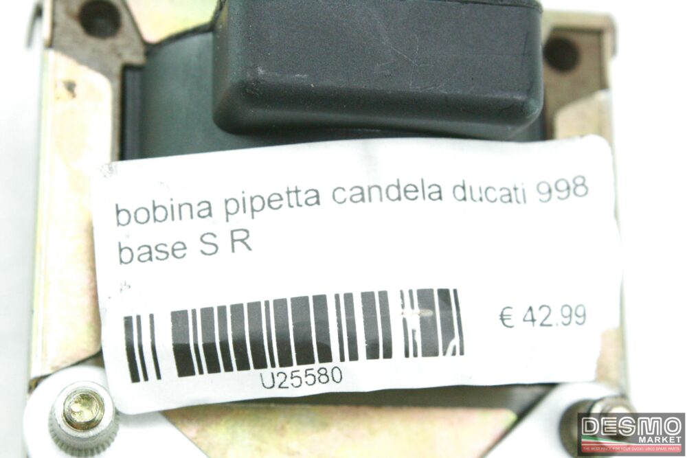 Bobina pipetta candela Ducati 998 base S R