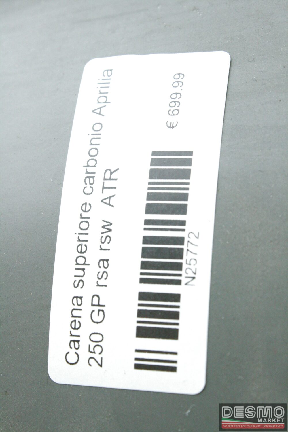 Carena superiore carbonio Aprilia 250 GP rsa rsw  ATR