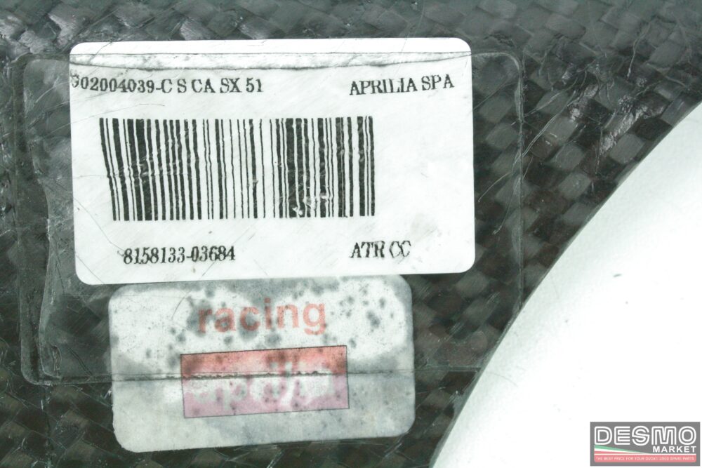 Carenature interne anteriori carbonio Aprilia RSV 1000 new 04-05