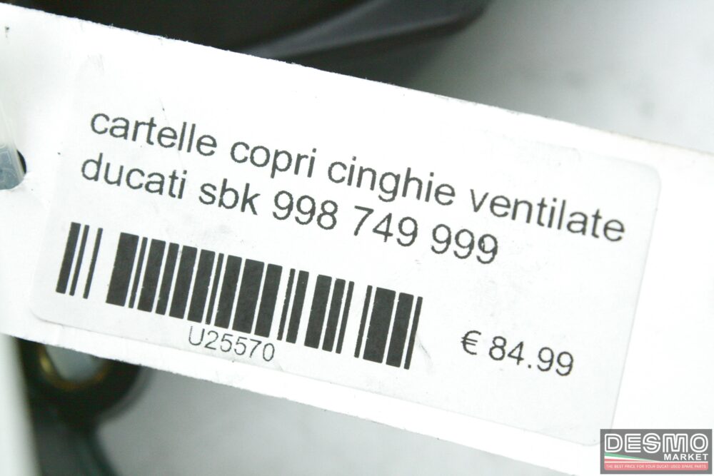 Ventilated belt cover folders Ducati sbk 998 749 999 - Image 9