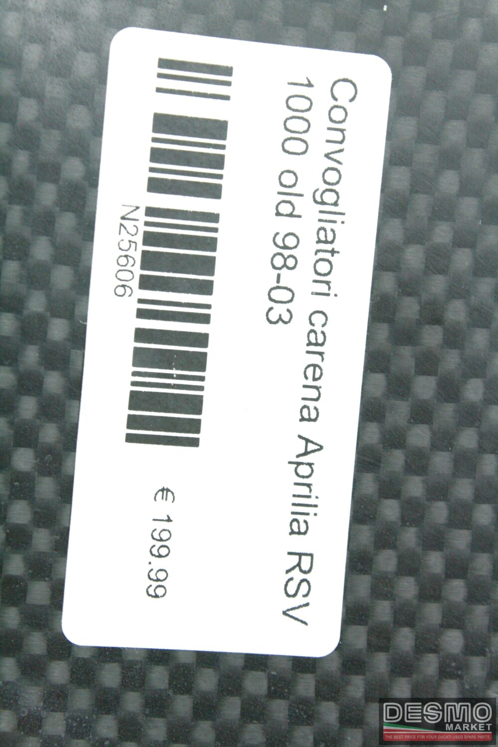 Convogliatori carena carbonio Aprilia RSV 1000 old 98-03