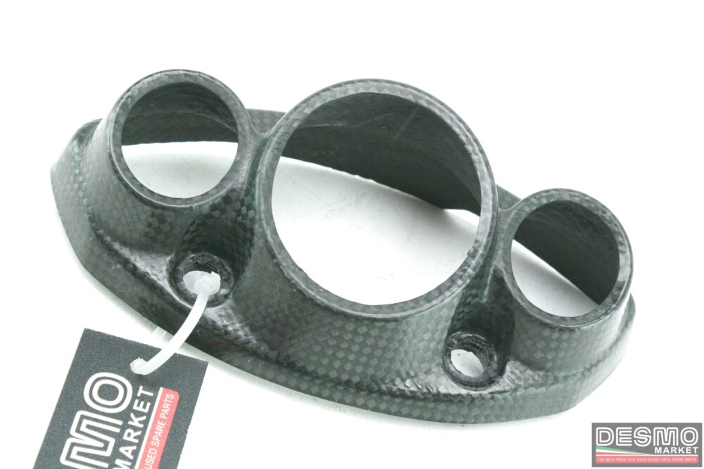 Cover copriscarico triplo carbonio ATR Triumph Daytona 675 2006 2012