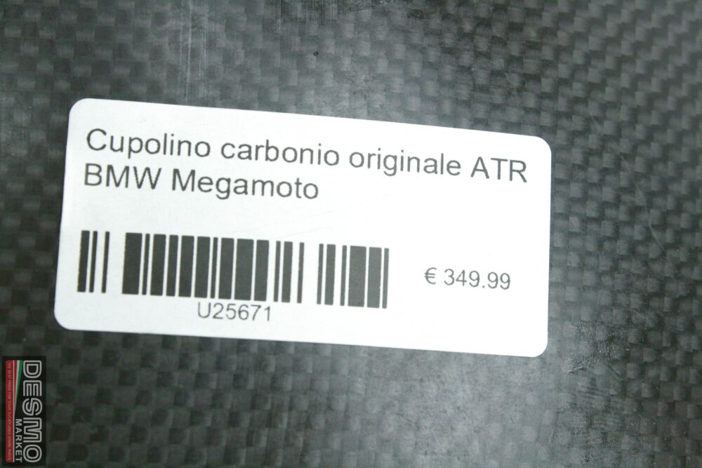 Cupolino carbonio originale ATR BMW Megamoto