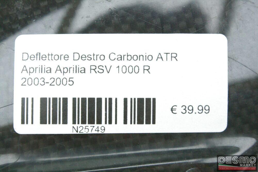Deflettore Destro Carbonio ATR Aprilia Aprilia RSV 1000 R 2003-2005