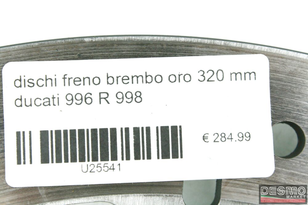 Dischi freno Brembo oro 320 mm Ducati 996 R 998