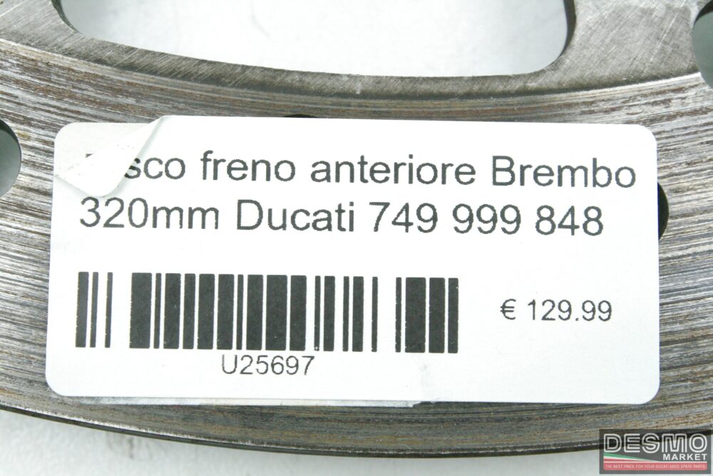 Disco freno anteriore Brembo 320mm Ducati 749 999 848