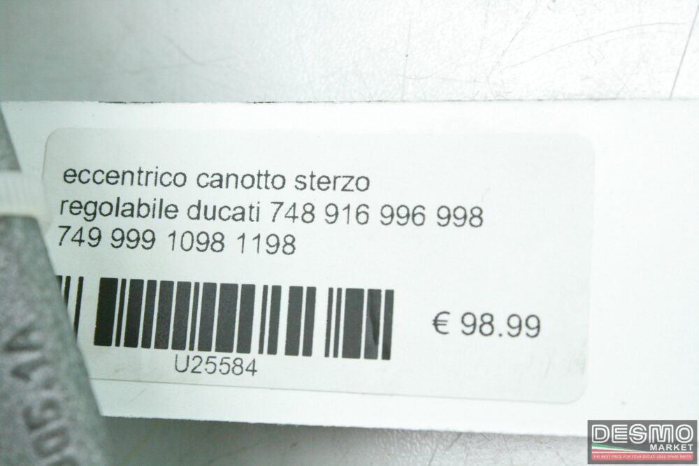 Eccentrico sterzo regolabile Ducati 748 916 996 998 749 999 1098 1198