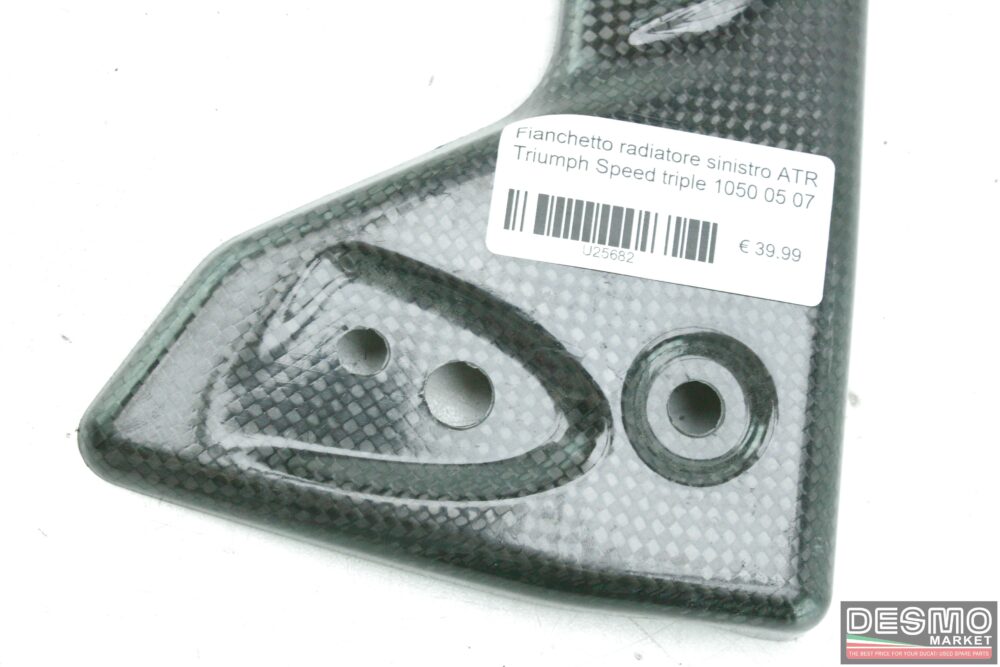 Fianchetto radiatore sinistro ATR Triumph Speed triple 1050 05 07