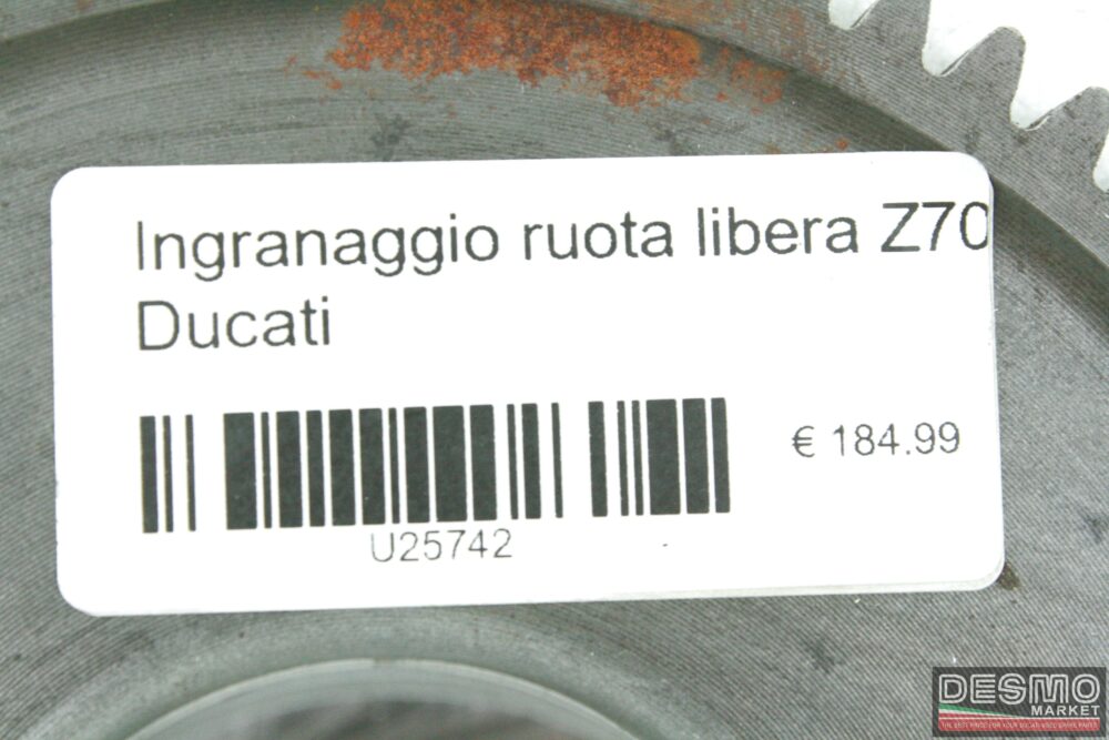 Ingranaggio ruota libera Z70 Ducati