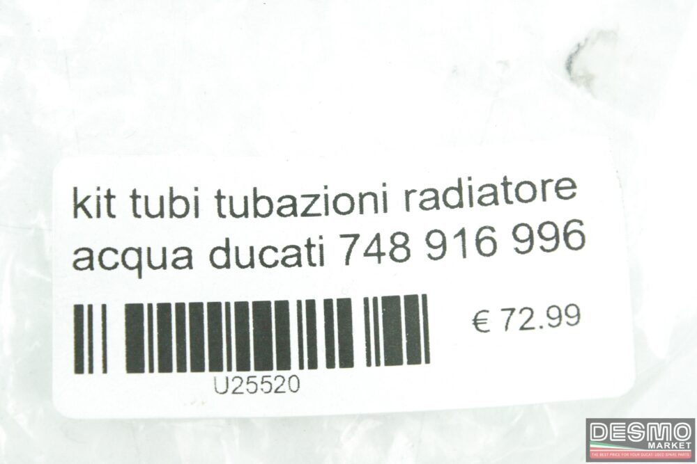 Kit tubi tubazioni radiatore acqua Ducati 748 916 996