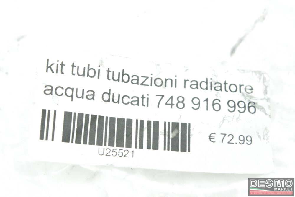 Kit tubi tubazioni radiatore acqua Ducati 748 916 996