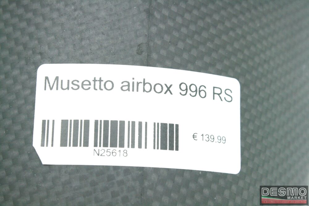 Musetto airbox carbonio Ducati 996 RS