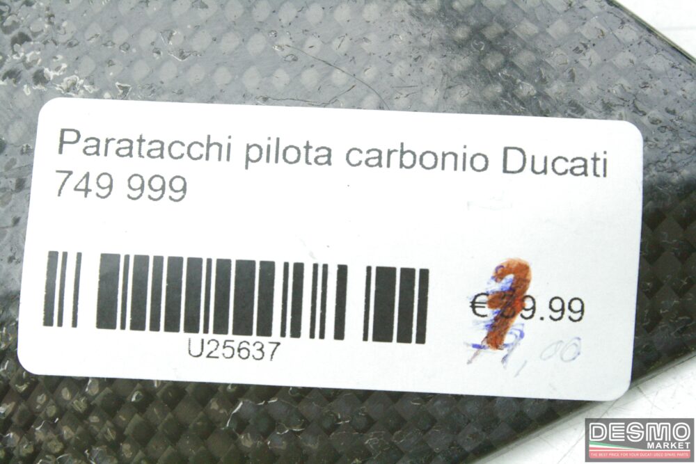 Paratacchi pilota carbonio Ducati 749 999