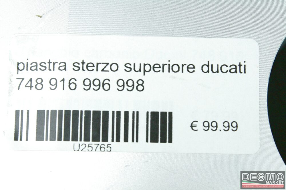 piastra sterzo superiore ducati 748 916 996 998
