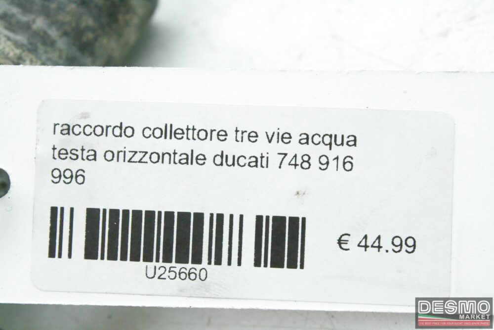 Raccordo collettore tre vie acqua testa orizzontale Ducati 748 916 996