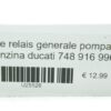 Rele relais generale pompa benzina Ducati 748 916 996