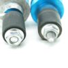 Blue ergal handlebar counterweight caps Ducati - Image 2