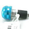 Blue ergal handlebar counterweight caps Ducati - Image 4