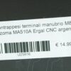 Contrappesi terminali manubrio M8 Rizoma MA510A Ergal CNC argento