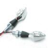 Pair of aftermarket universal motorcycle micro led indicators - Image 5
