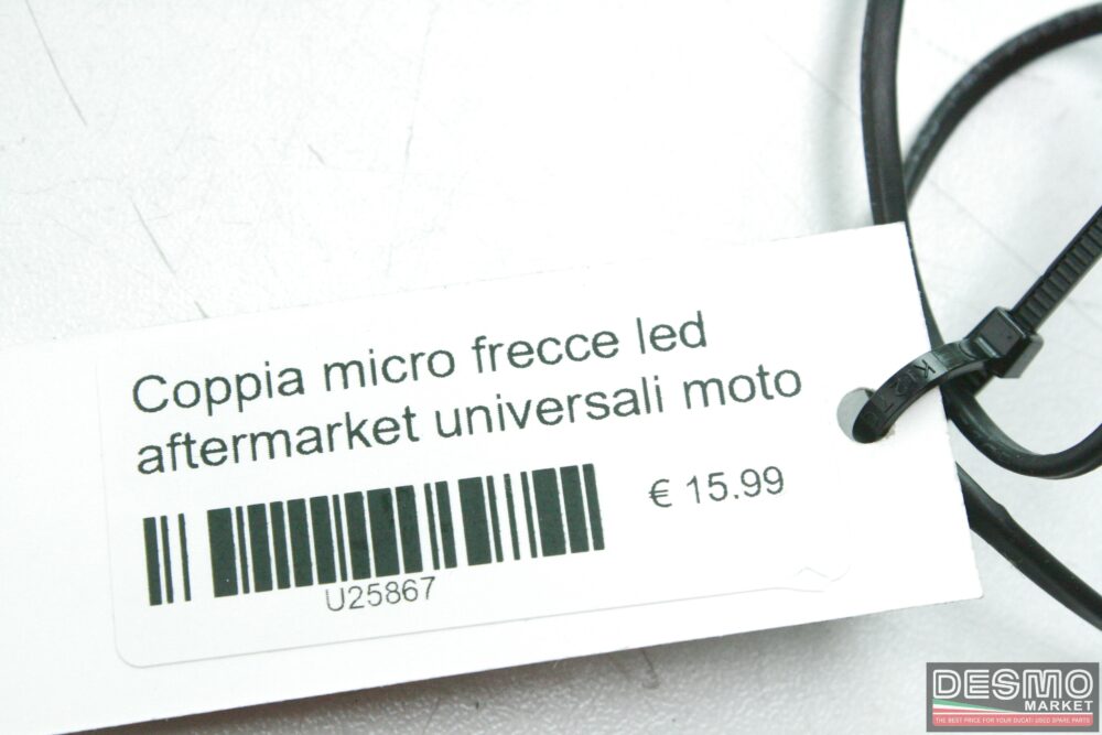 Coppia micro frecce led aftermarket universali moto