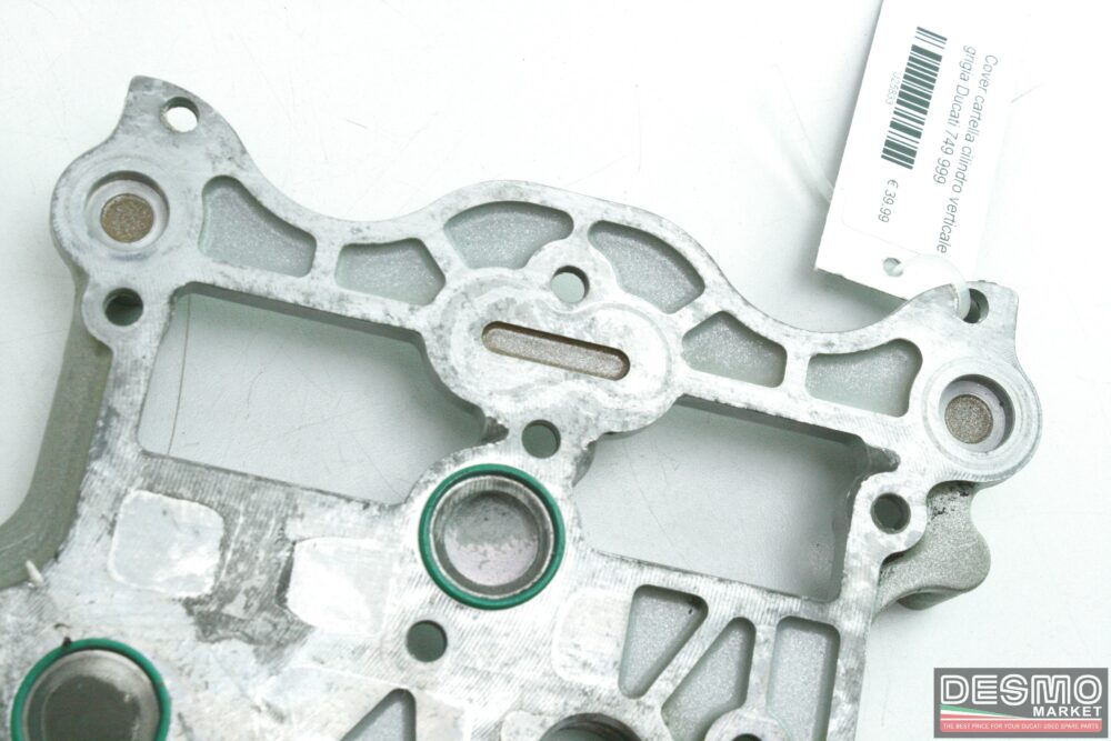 Cover cartella cilindro verticale grigia Ducati 749 999