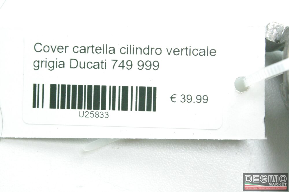 Cover cartella cilindro verticale grigia Ducati 749 999